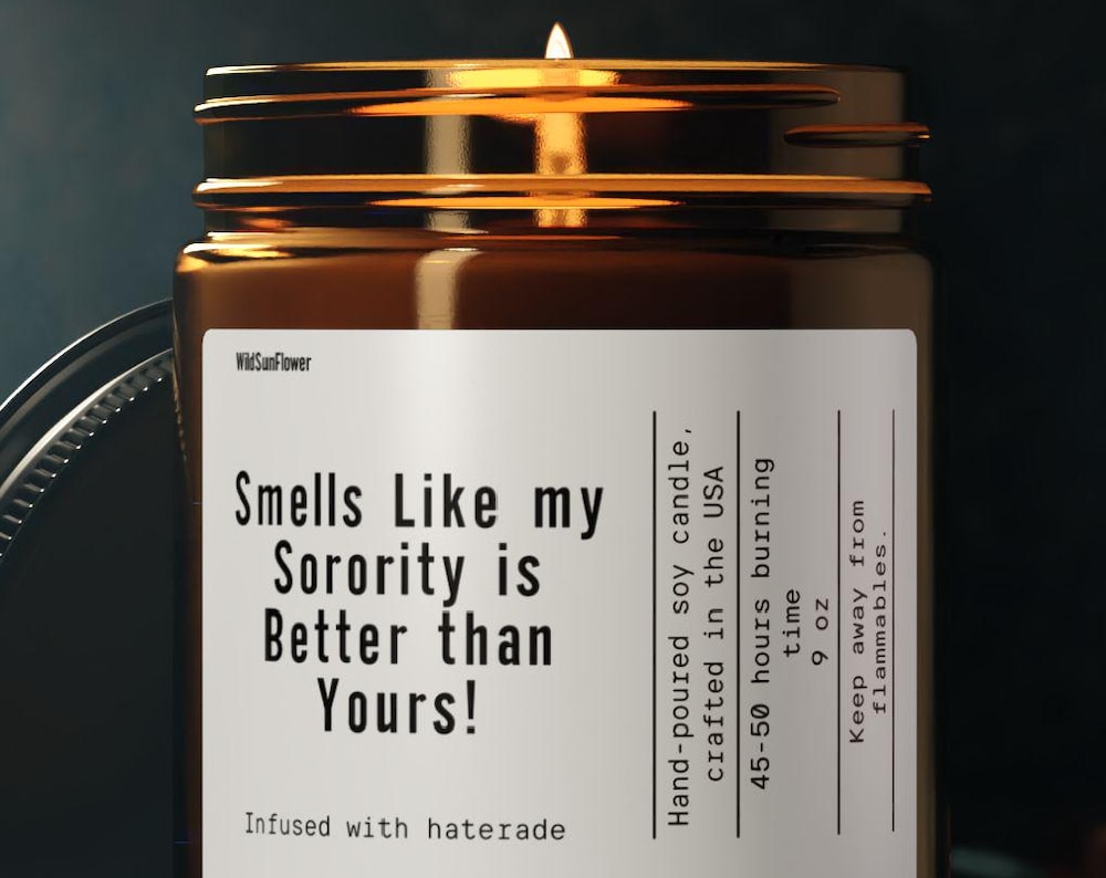 Humorous Scented Soy Candle, Perfect Gift for Friends, Funny Décor, Housewarming Present, Birthday Surprise, Self-Care Treat