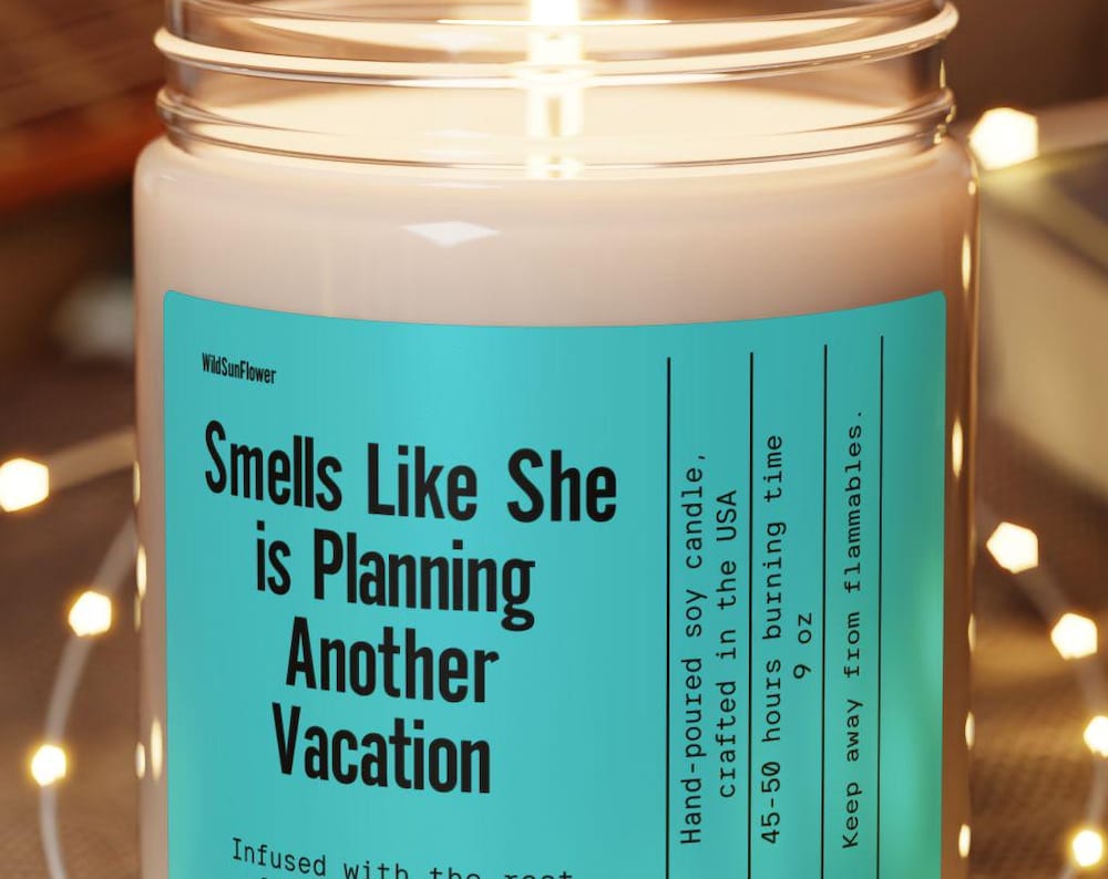 Best Friend Gift Soy Candle | Gift for Woman, BFF, Her, Funny Candle, Birthday Gift