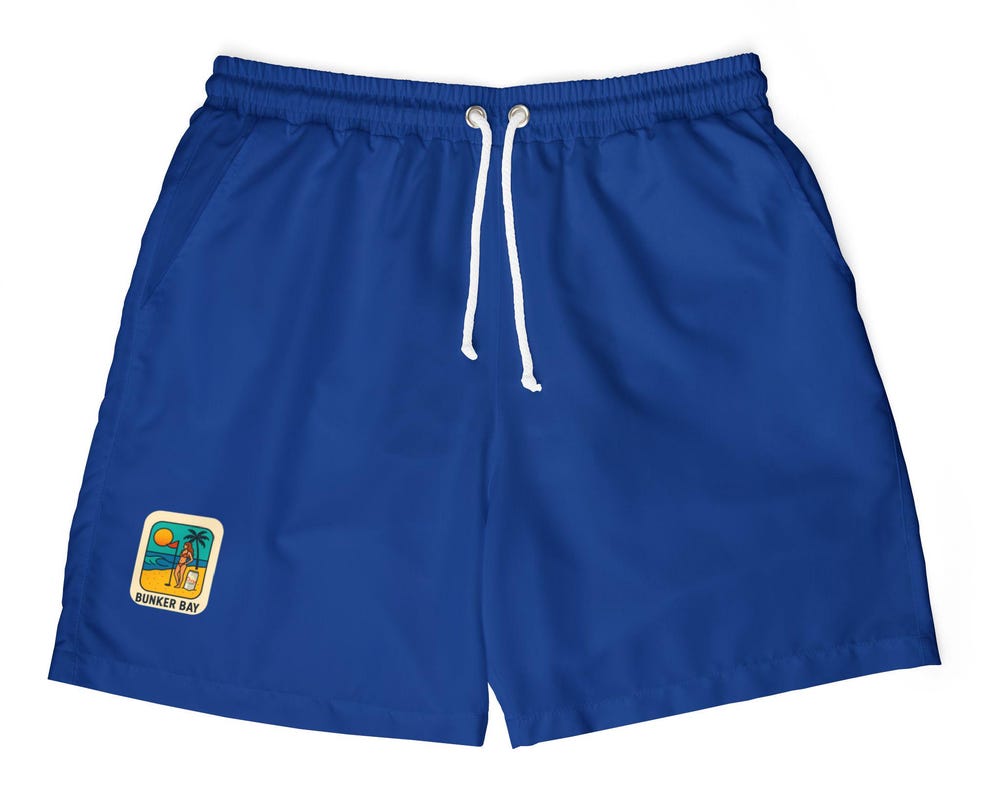 Tropical Vibes Unisex Swim Shorts