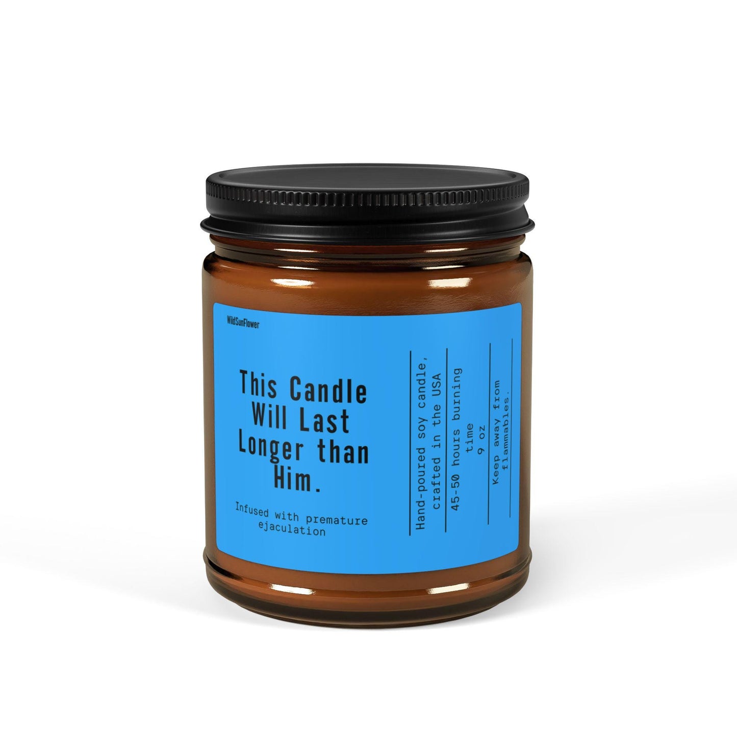 Humorous Scented Soy Candle, Perfect Gift for Friends, Funny Décor, Housewarming Present, Birthday Surprise, Self-Care Treat