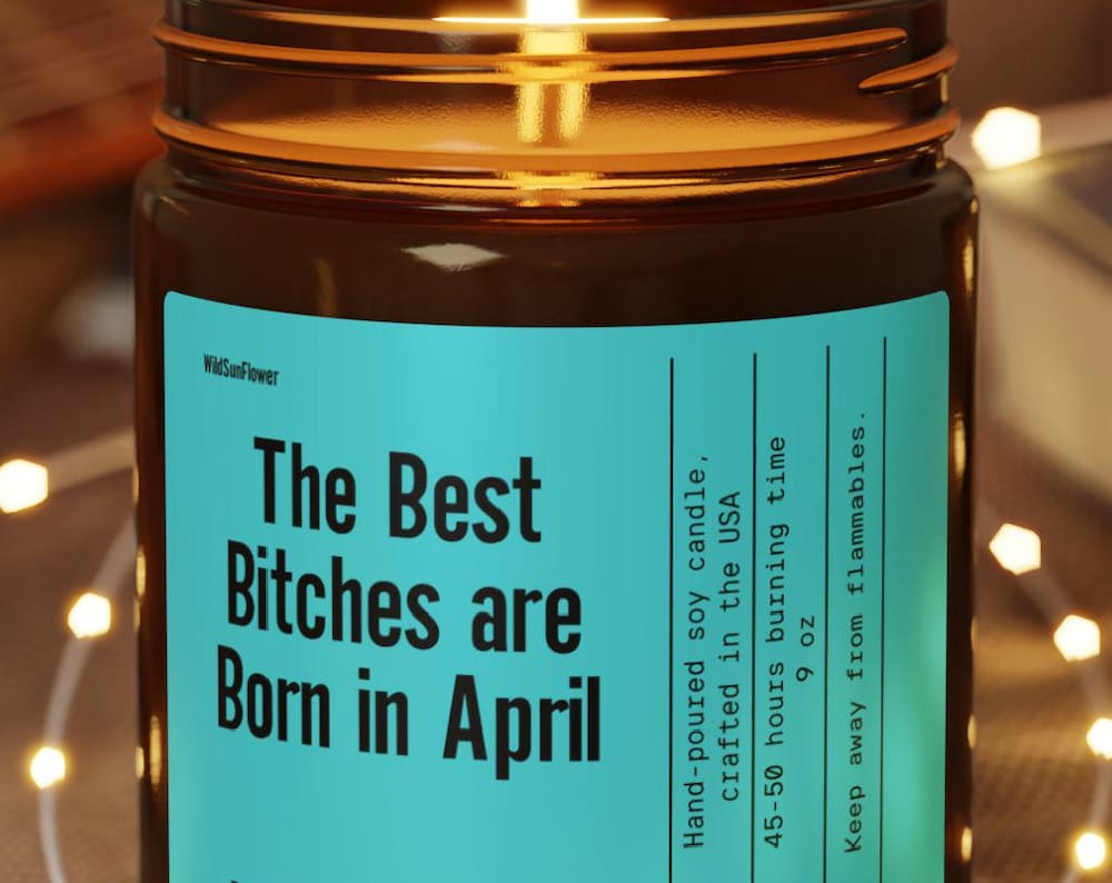 Best Friend Gift Soy Candle | Gift for Woman, BFF, Her, Funny Candle, Birthday Gift, Humerous, Bitch